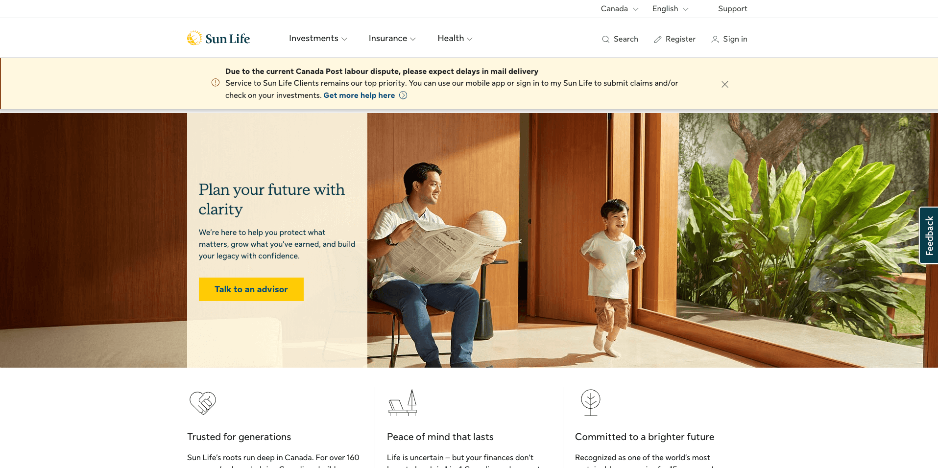 サンライフ・ファイナンシャル（Sun Life Financial Inc.）の歴史